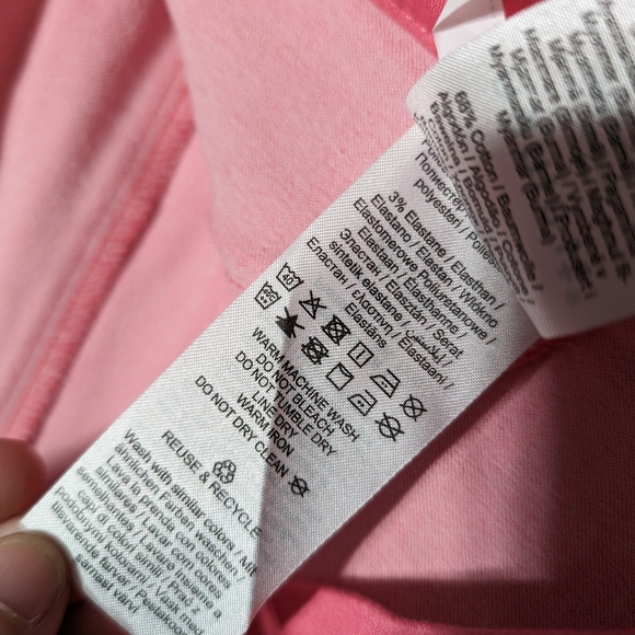 NWT Name it pink kids Capri basic needs pants size 12y - Picture 6 of 11